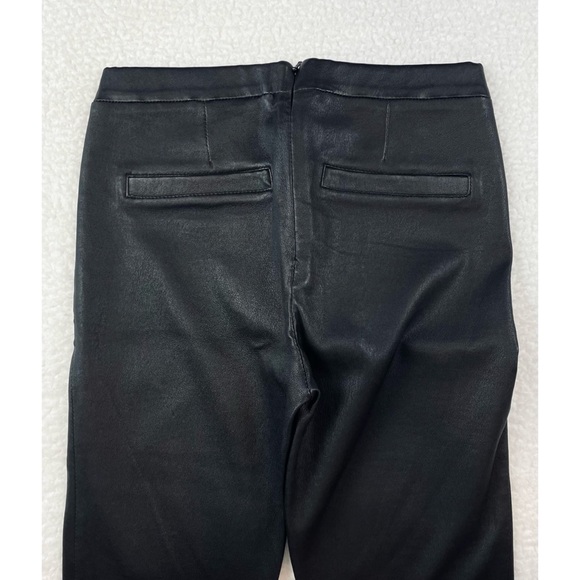 ZADIG & VOLTAIRE • Pharly Black Lamb Leather Stretch Skinny Pants - Picture 11 of 16